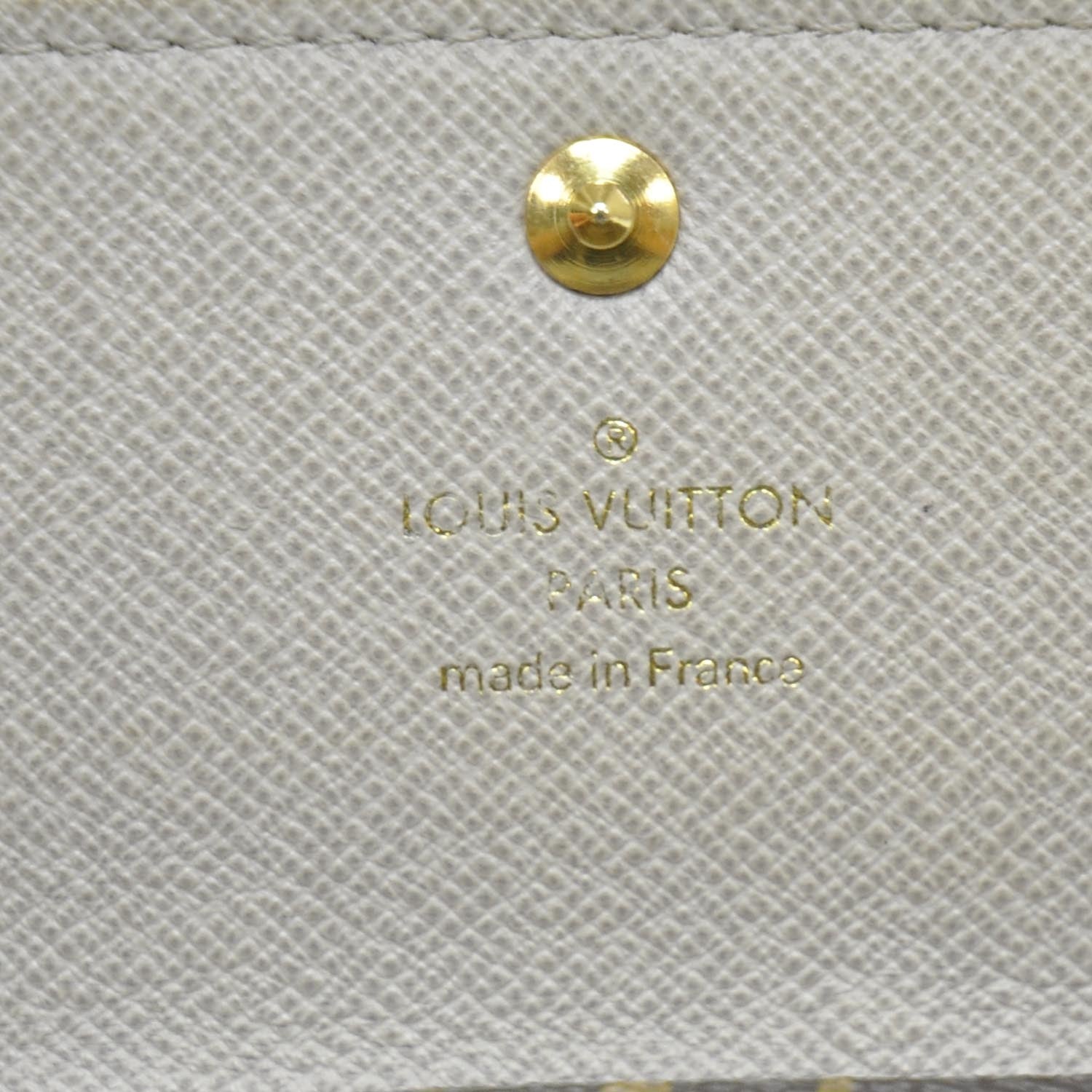 Louis Vuitton Monogram Dentelle Sarah Wallet Silver 7 of 8