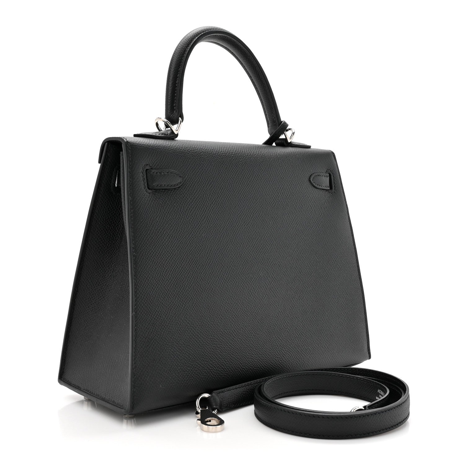Hermes Epsom Kelly Sellier 25 Black 3 of 10