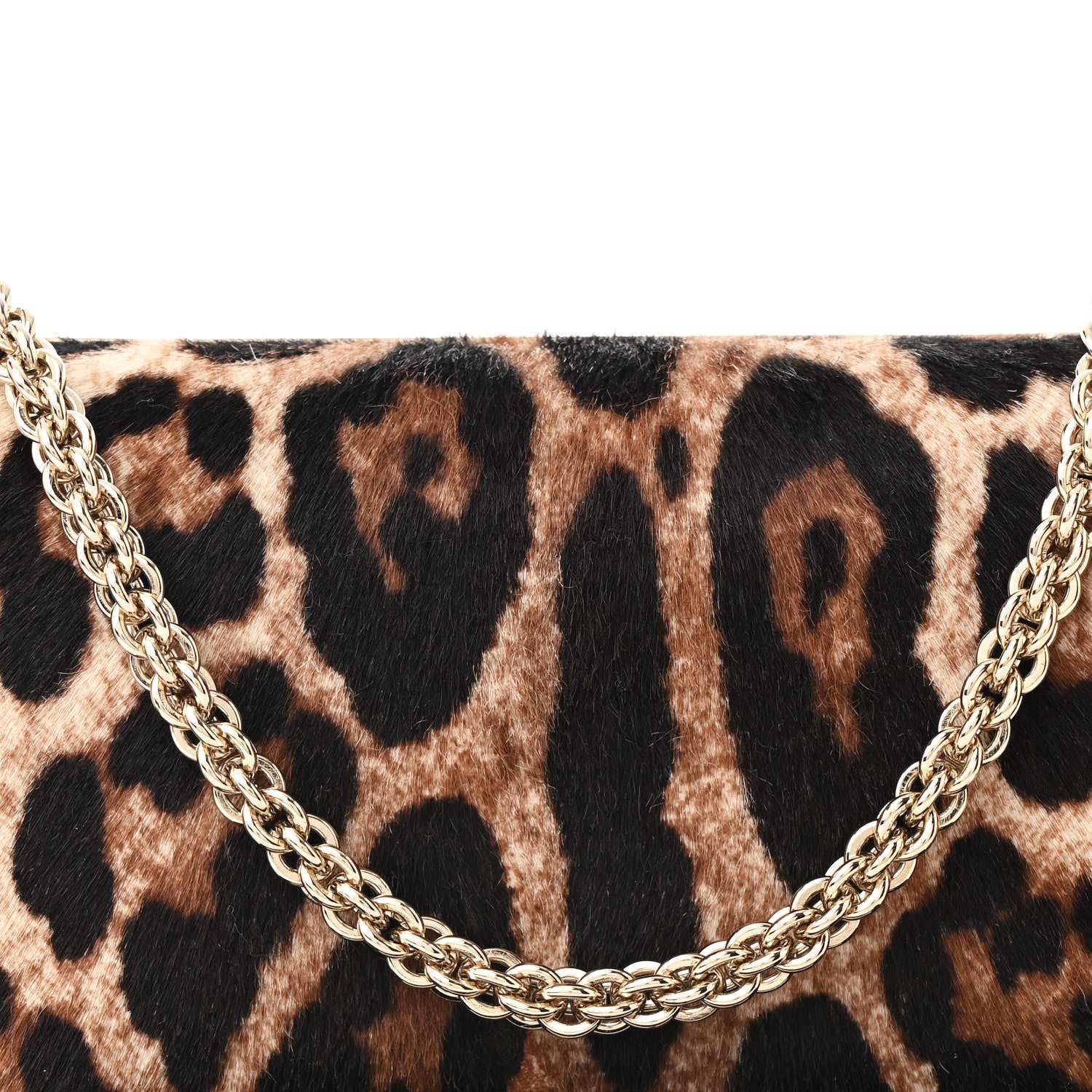 Valentino Garavani Pony Hair Leopard Print Va Va Voom Shoulder Bag 8 of 10
