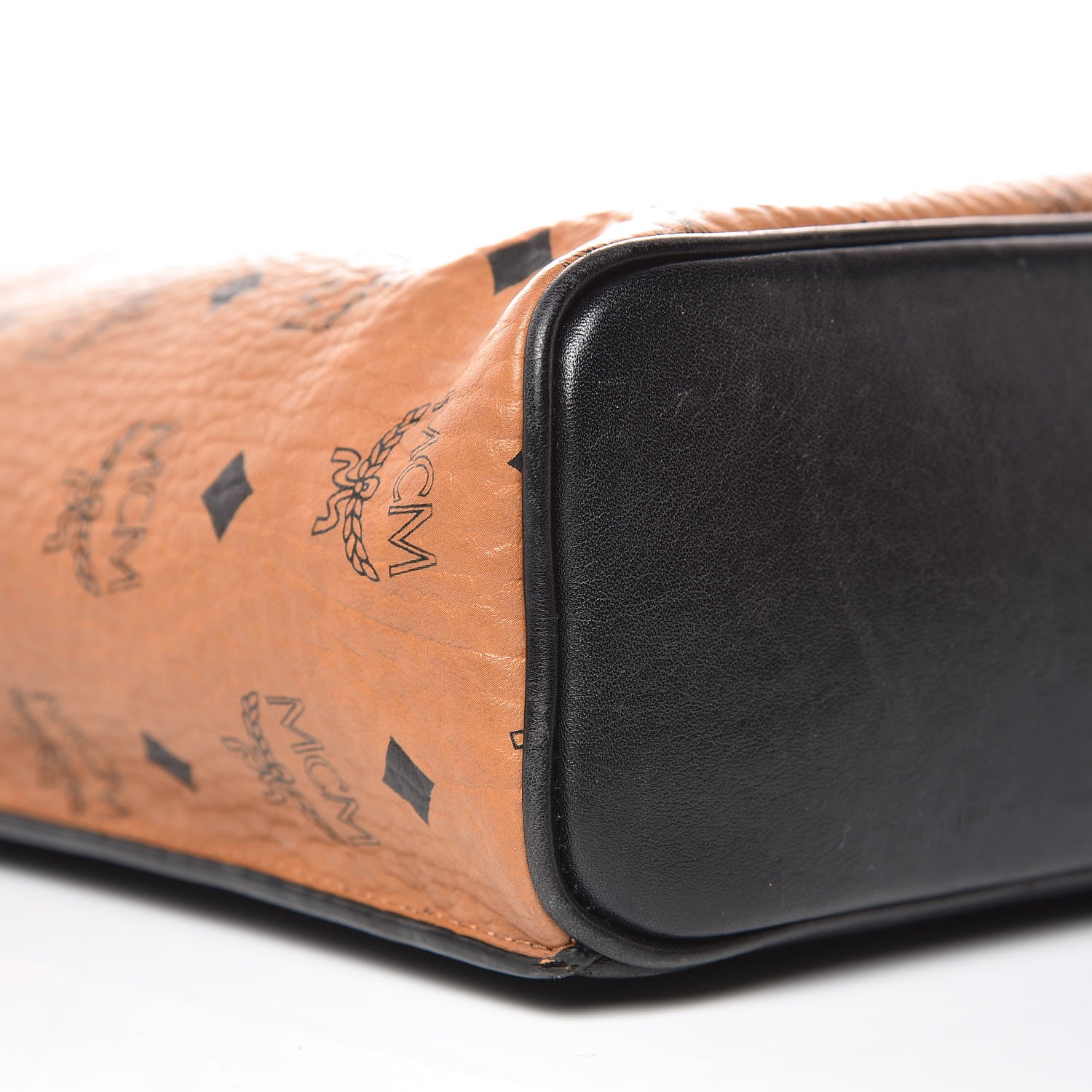MCM Visetos Briefcase Cognac 8 of 13