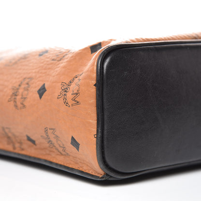 MCM Visetos Briefcase Cognac 8 of 13