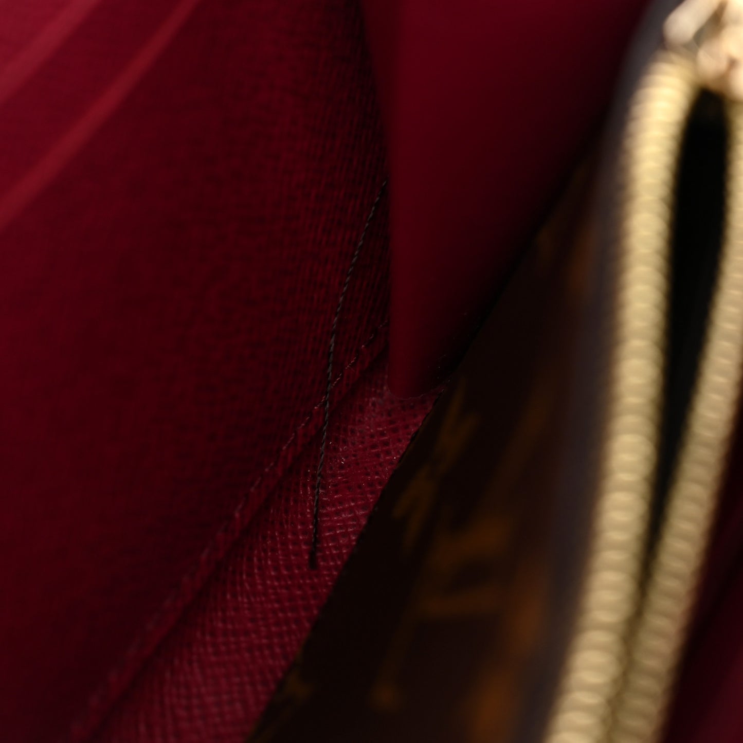 Monogram Clemence Wallet Fuchsia