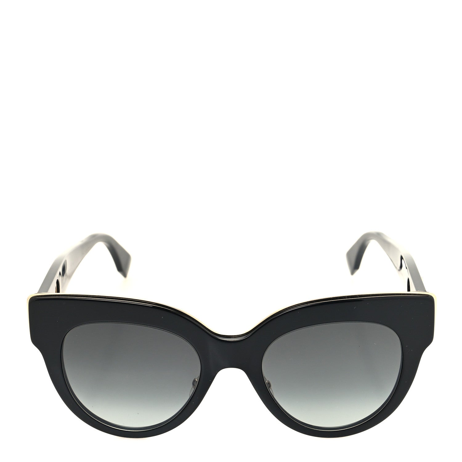Fendi Acetate F is Fendi Cat Eye Sunglasses FF 0360/G/S Black 2 of 7