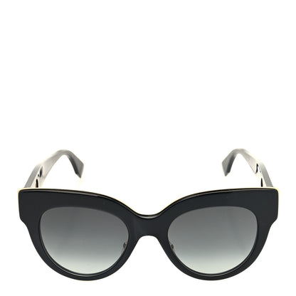 Fendi Acetate F is Fendi Cat Eye Sunglasses FF 0360/G/S Black 2 of 7