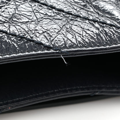 Saint Laurent Crinkled Calfskin Matelasse Monogram Niki Shoulder Bag Deep Marine 13 of 13