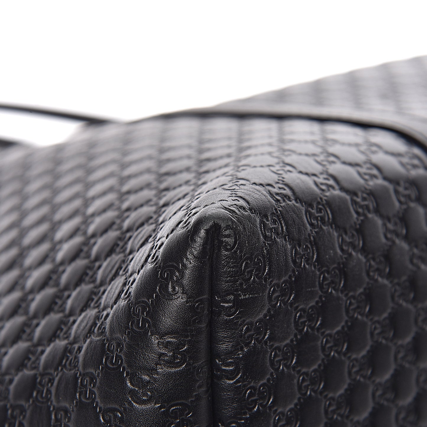 Microguccissima Large Joy Tote Black