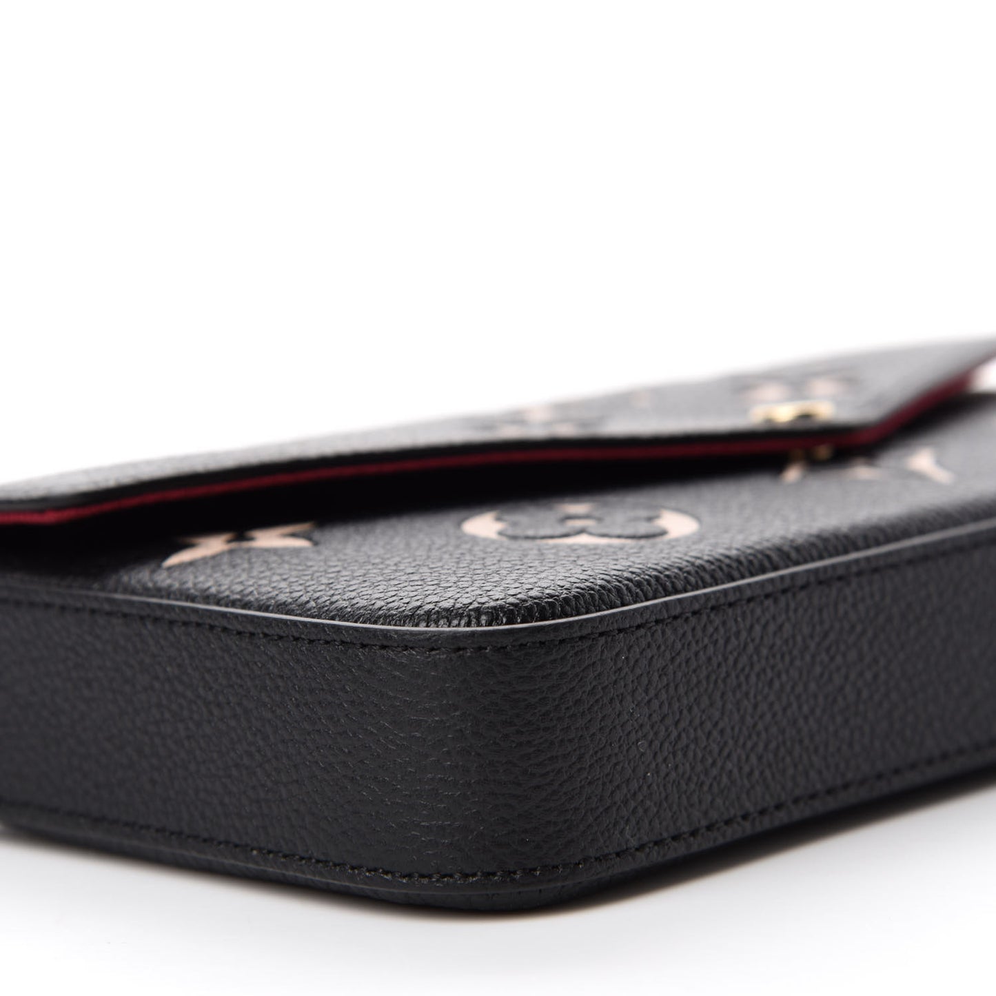 Empreinte Monogram Giant Felicie Pochette Black Beige