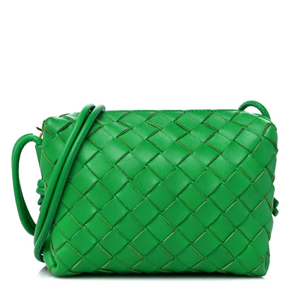 Bottega Veneta Nappa Intrecciato Mini Loop Camera Bag Parakeet 1 of 13