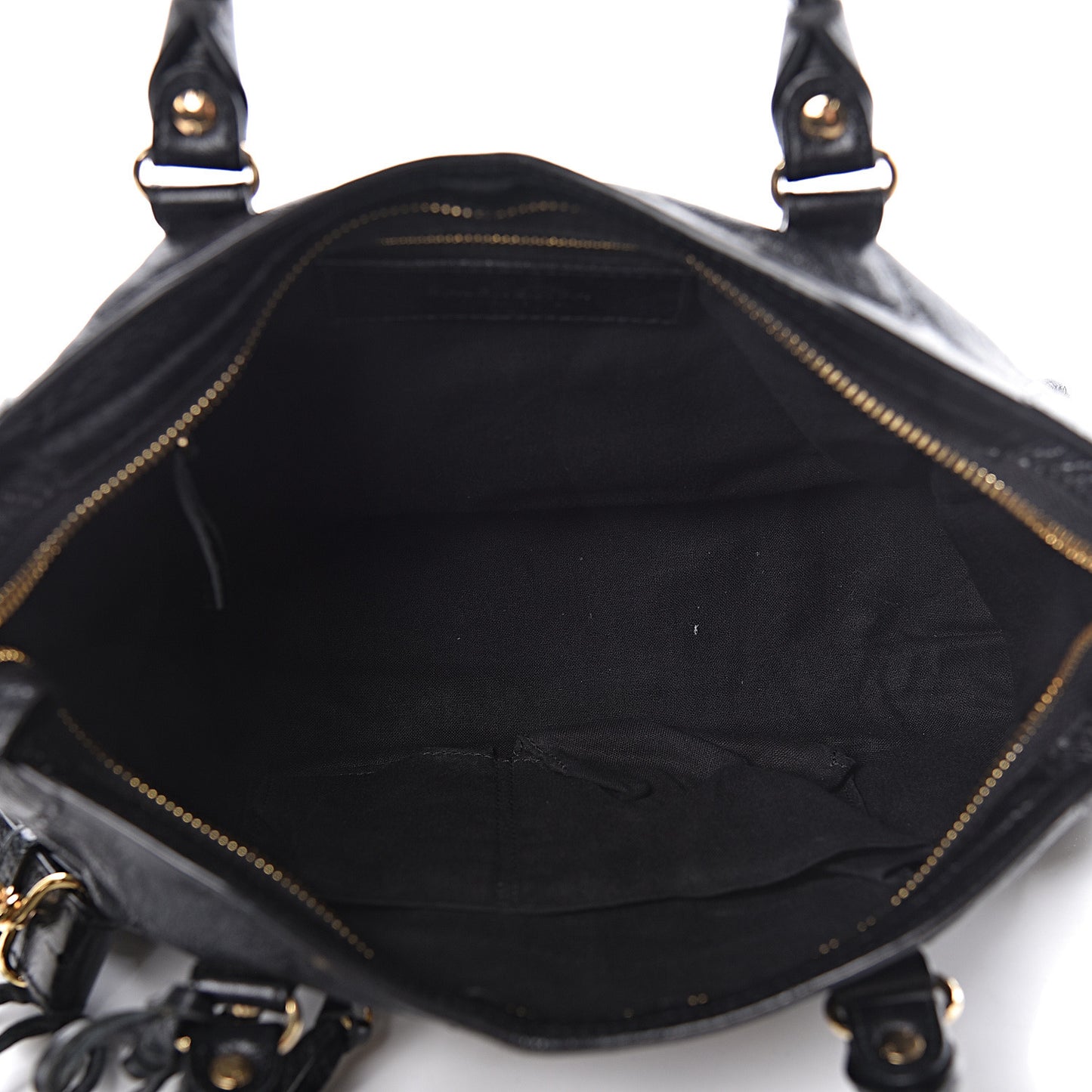 Agneau Classic Gold Hardware S City Black