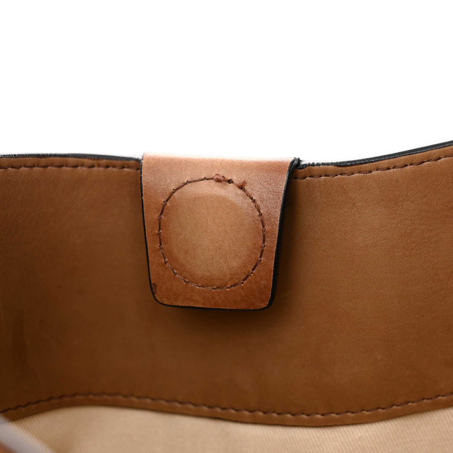 Valentino Garavani Buffed Calfskin Medium Twinkle Studs Hobo Camel 12 of 16