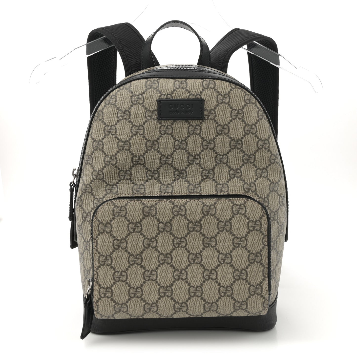 GG Supreme Monogram Small Eden Day Backpack Black