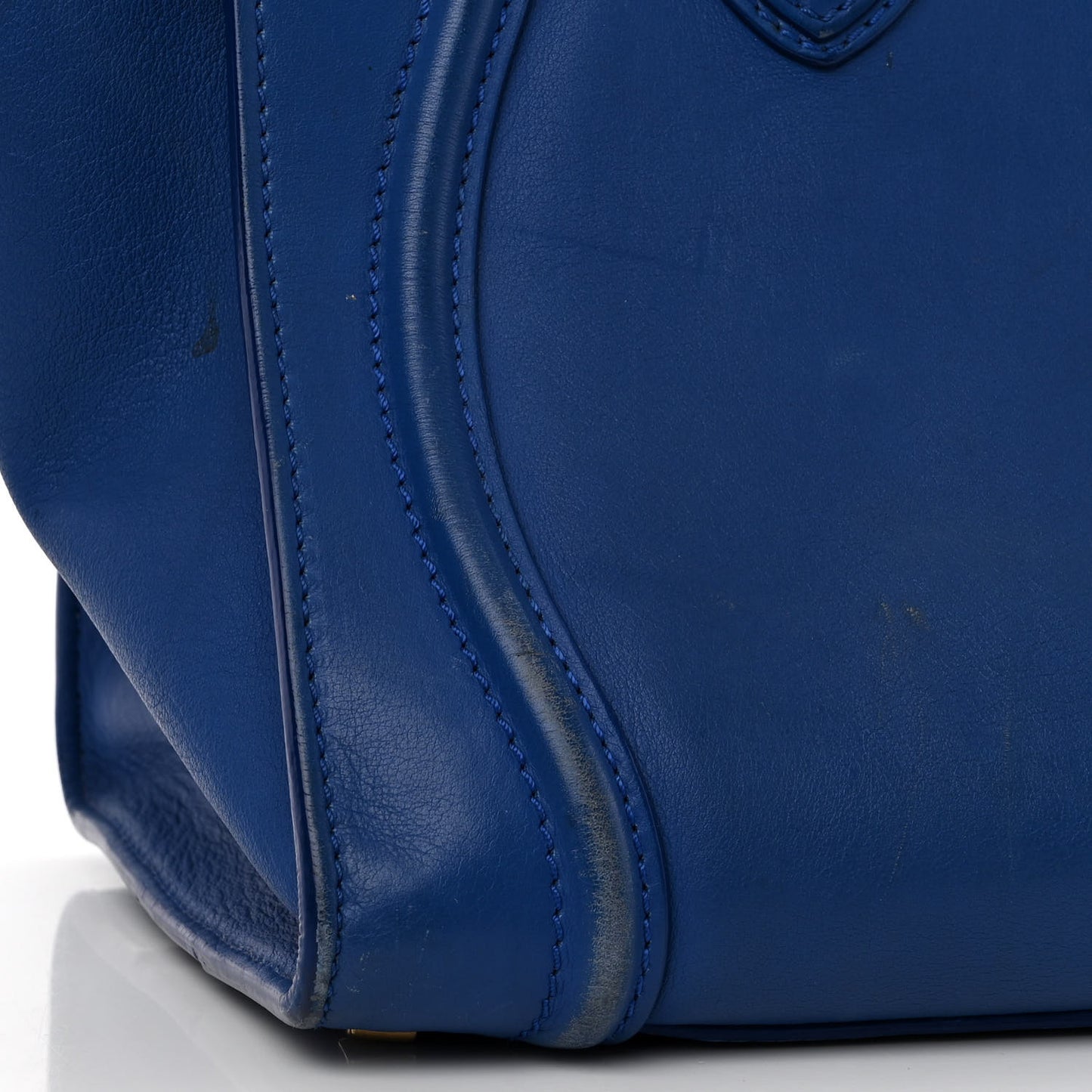 Smooth Calfskin Mini Luggage Royal Blue