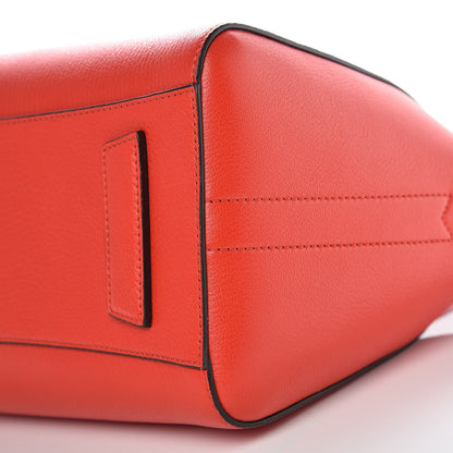 Givenchy Sugar Goatskin Small Antigona Medium Pop Red 9 of 9