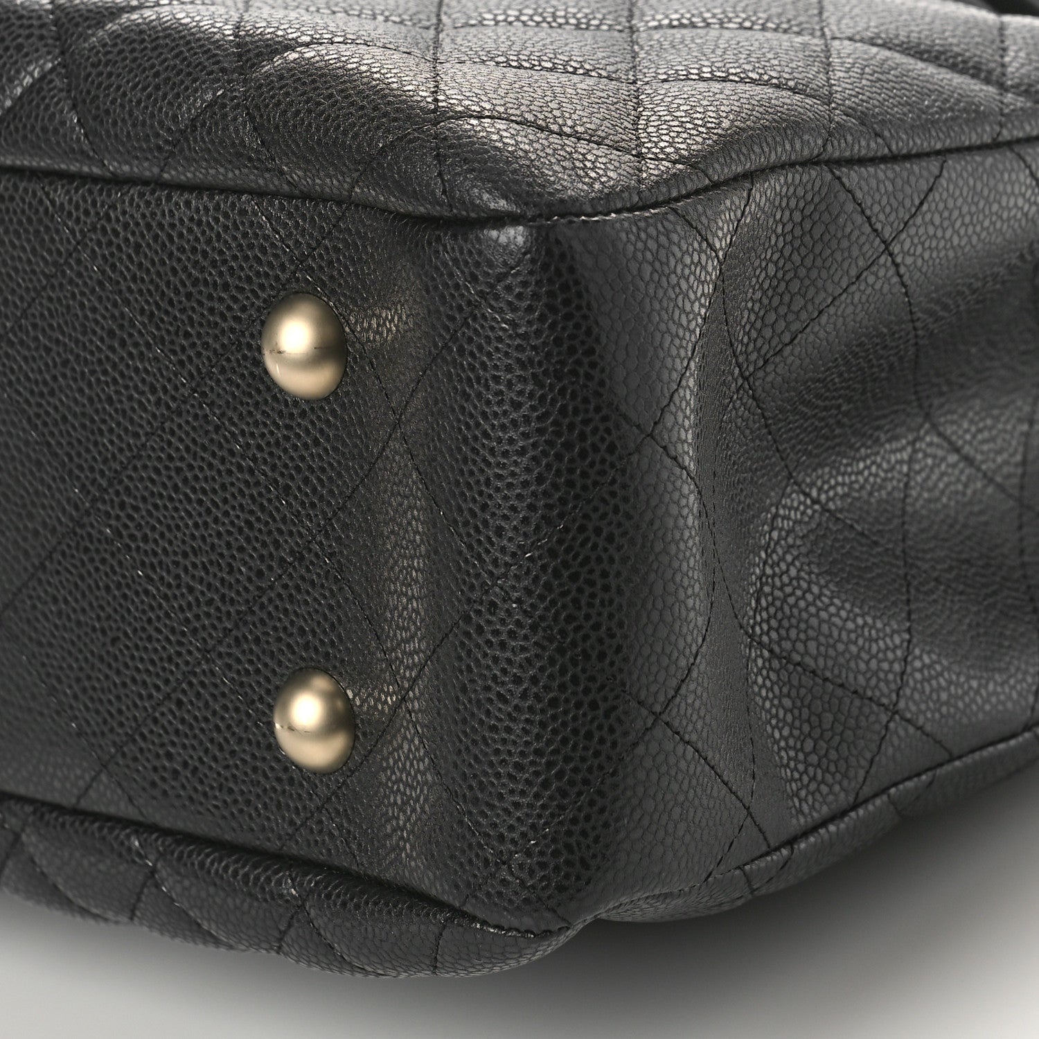 Chanel Caviar Quilted Flap Tote Black 9 of 9