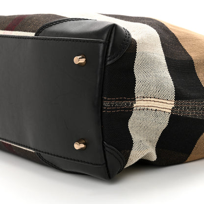 Burberry Canvas Mega Check Medium Maidstone Black 10 of 14