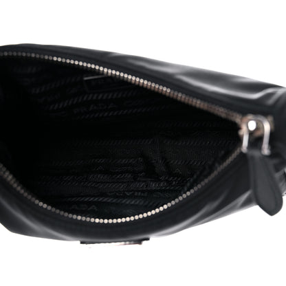 Prada Nylon Re-Edition 2005 Shoulder Bag Black 7 of 11
