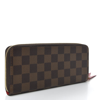 Louis Vuitton Damier Ebene Clemence Wallet 3 of 8