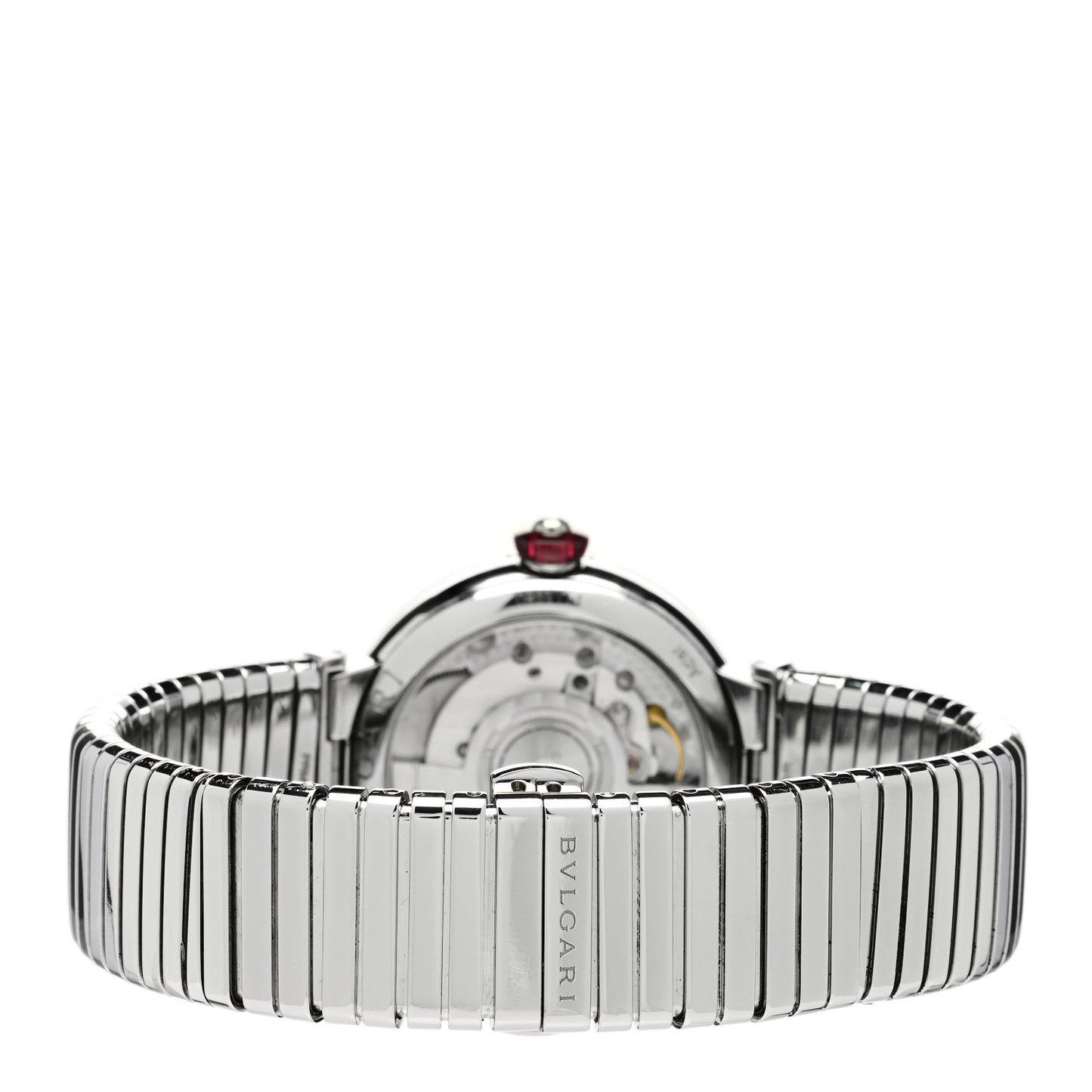 Stainless Steel Diamond 33mm Lucea Automatic Watch Black