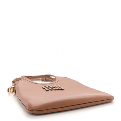 Miu Miu Nappa Mini Ivy Bag Cognac 4 of 10