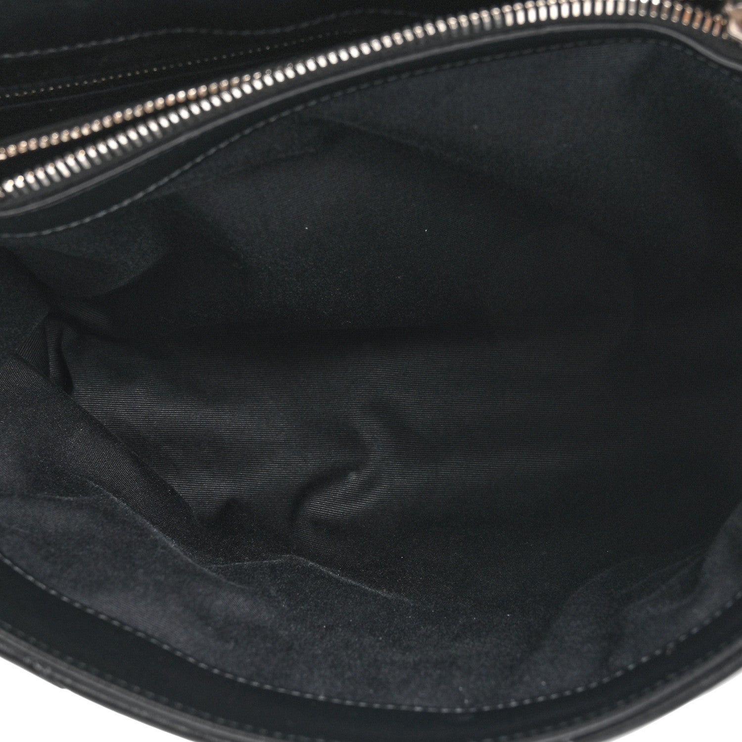 Saint Laurent Calfskin Y Quilted Monogram Medium Loulou Chain Satchel Black 5 of 12