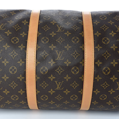 Louis Vuitton Monogram Keepall Bandouliere 60 9 of 12