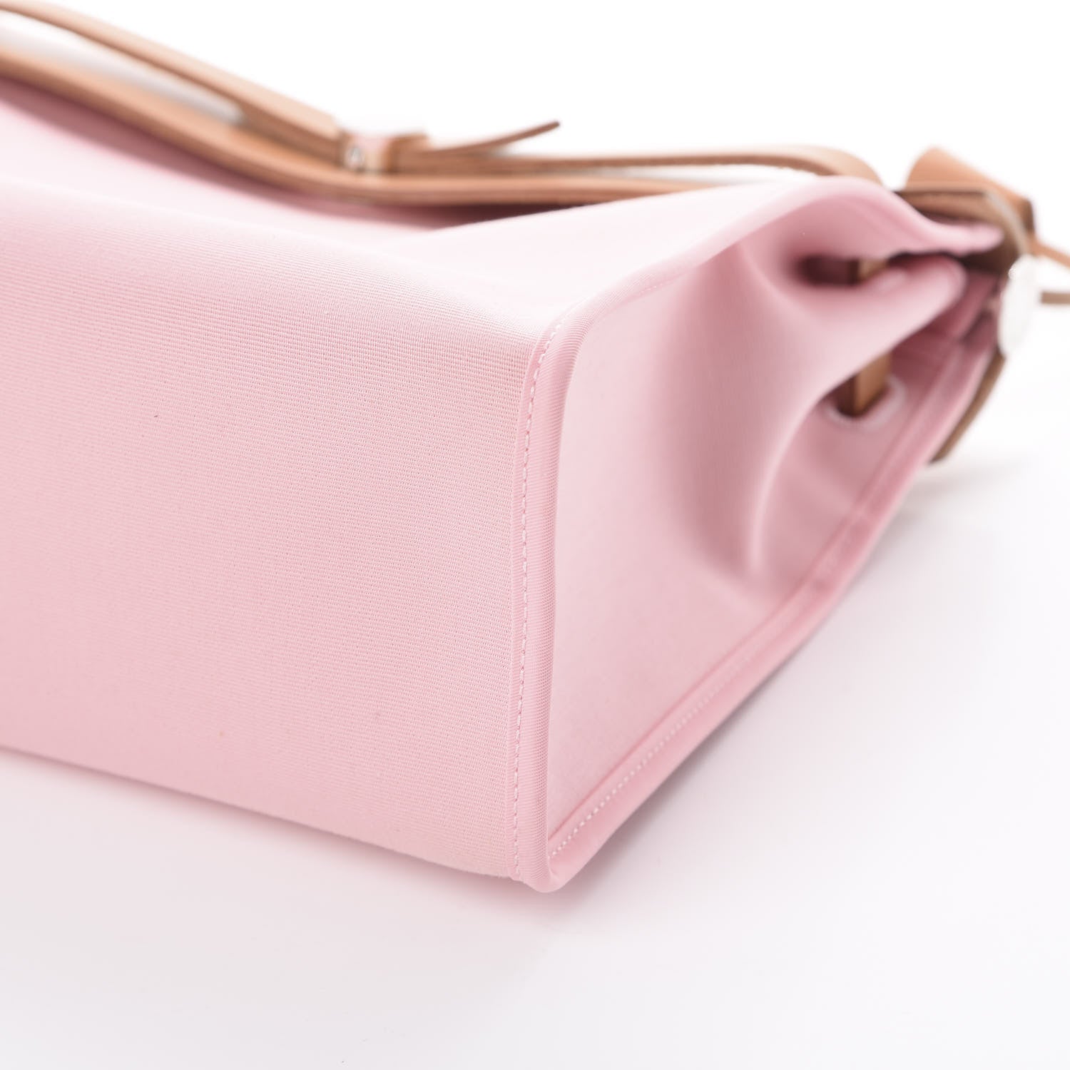 Hermes Vache Hunter Toile Herbag Zip 31 PM Rose Sakura 7 of 9