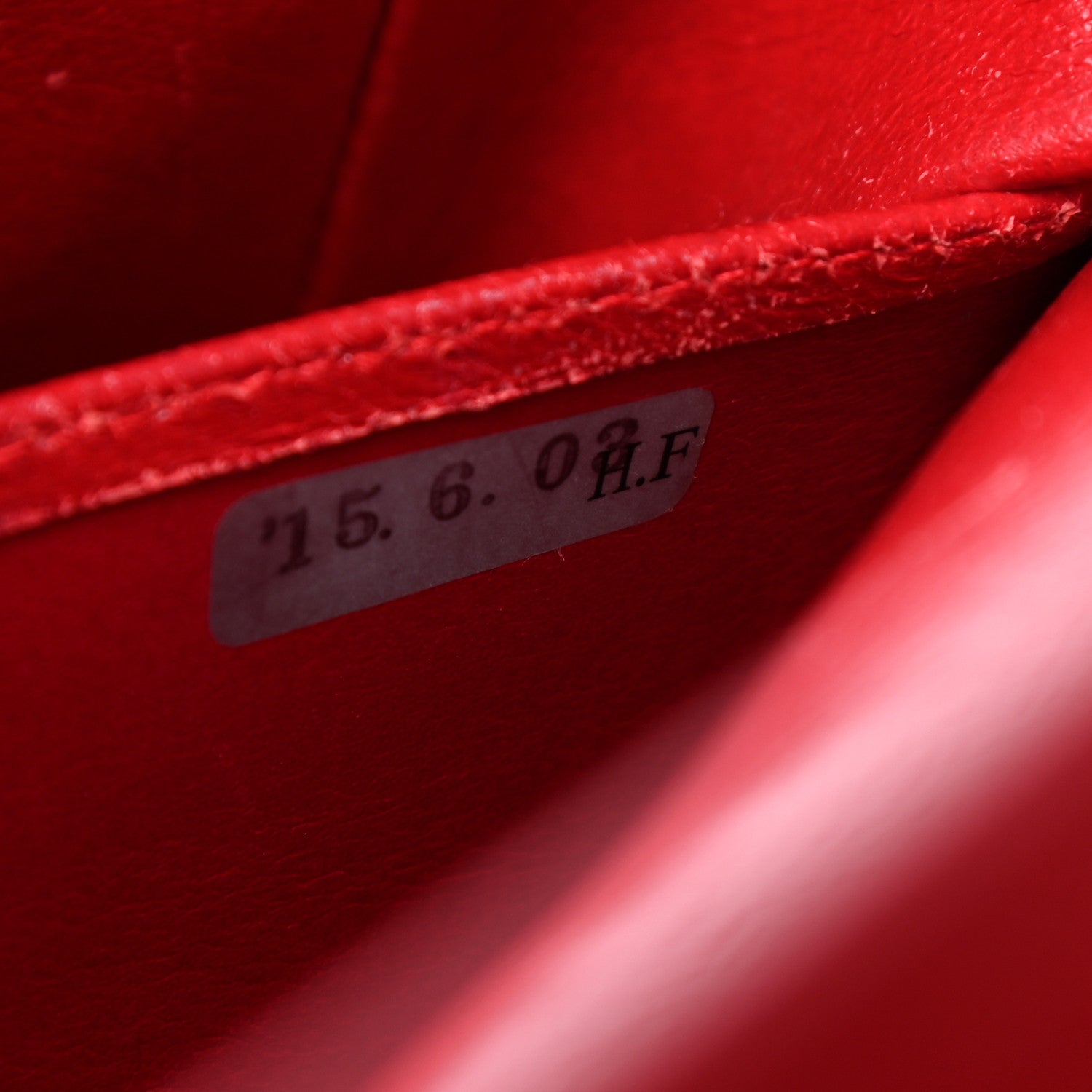 Chanel Lambskin Quilted Medium Double Flap Red 9 of 12