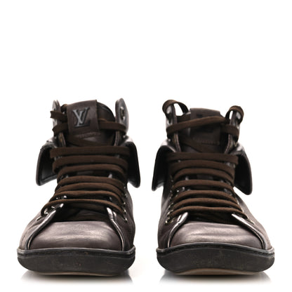 Louis Vuitton Calfskin Monogram Brea Sneaker 34.5 Brown 3 of 13