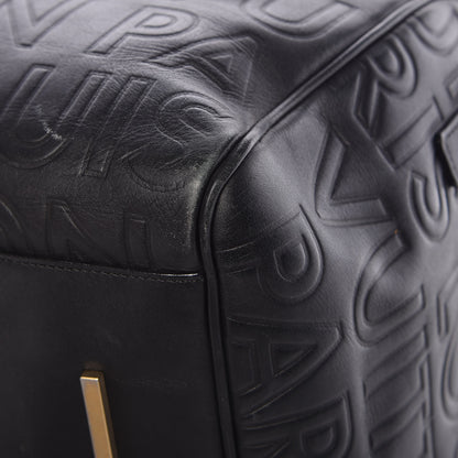 Louis Vuitton Calfskin Embossed Speedy Cube 30 Black 19 of 26