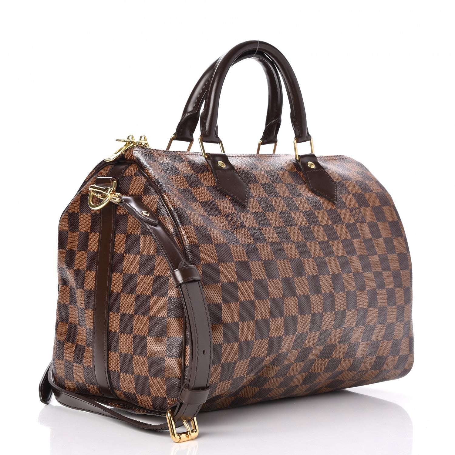 Louis Vuitton Damier Ebene Speedy Bandouliere 30 3 of 8