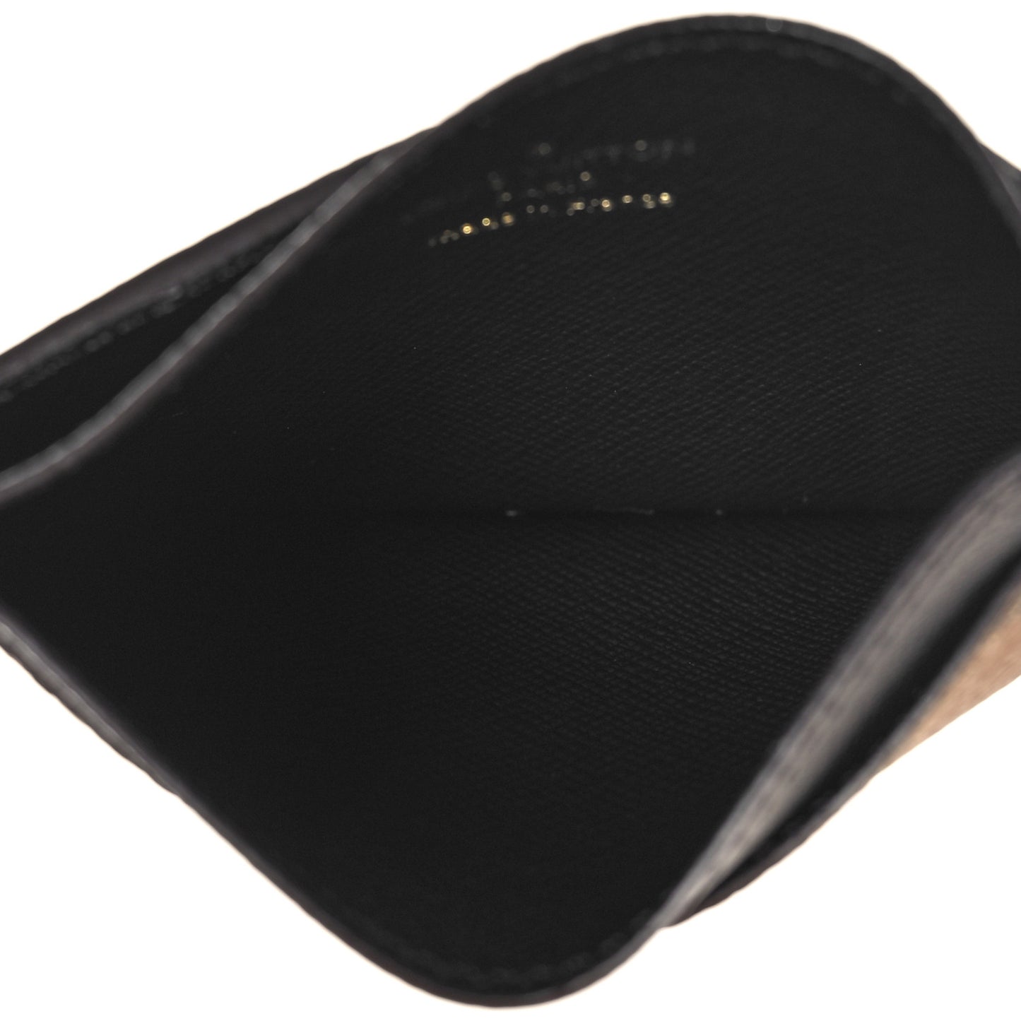 Reverse Monogram Side Up Card Holder