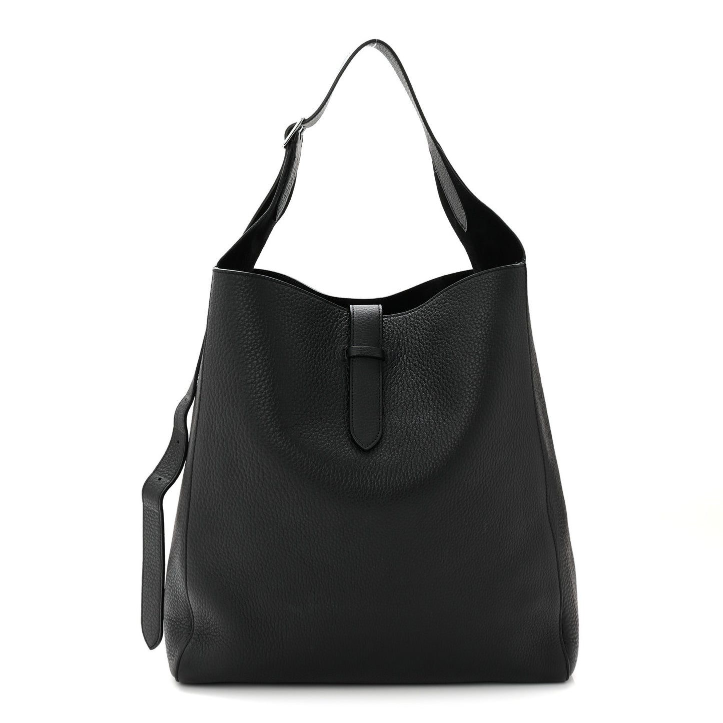 Grained Calfskin Blake Hobo Black