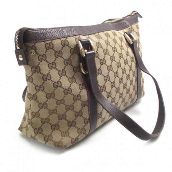 Gucci Monogram Medium Abbey Tote Brown 3 of 14