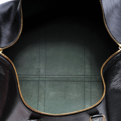 Louis Vuitton Epi Keepall 55 Black 7 of 7