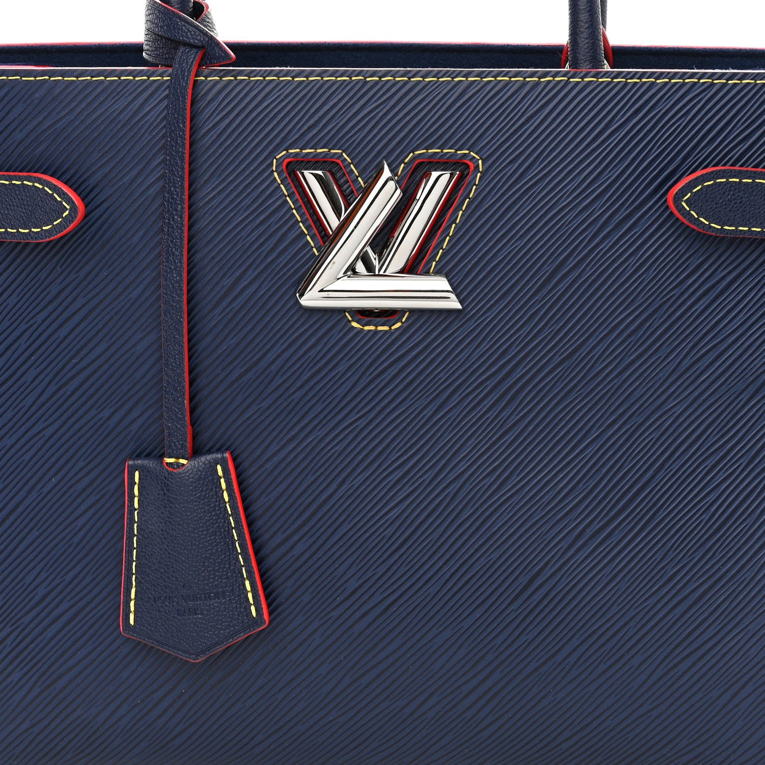 Louis Vuitton Epi Twist Tote Indigo 8 of 10