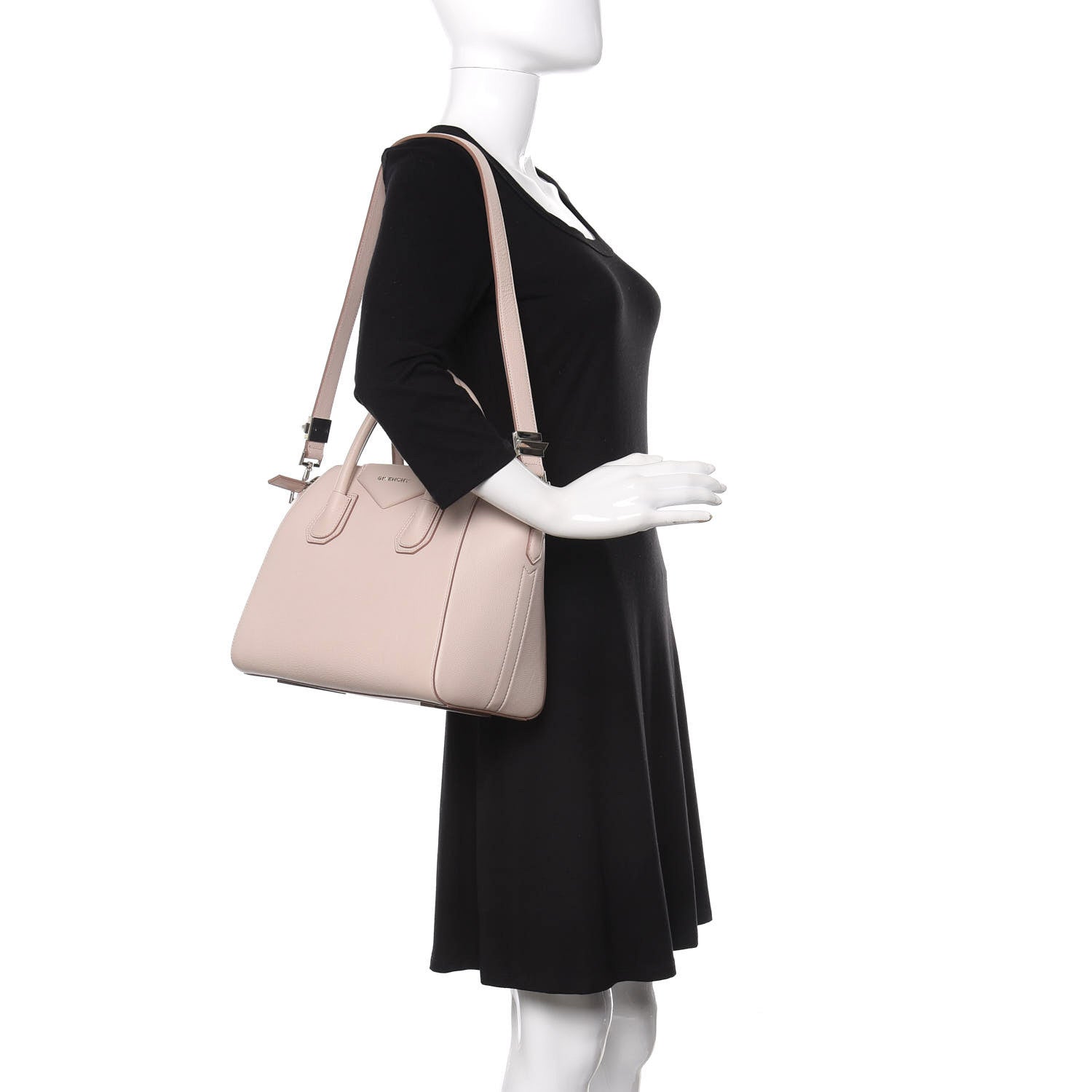 Givenchy Sugar Goatskin Small Antigona Nude Pink 2 of 10