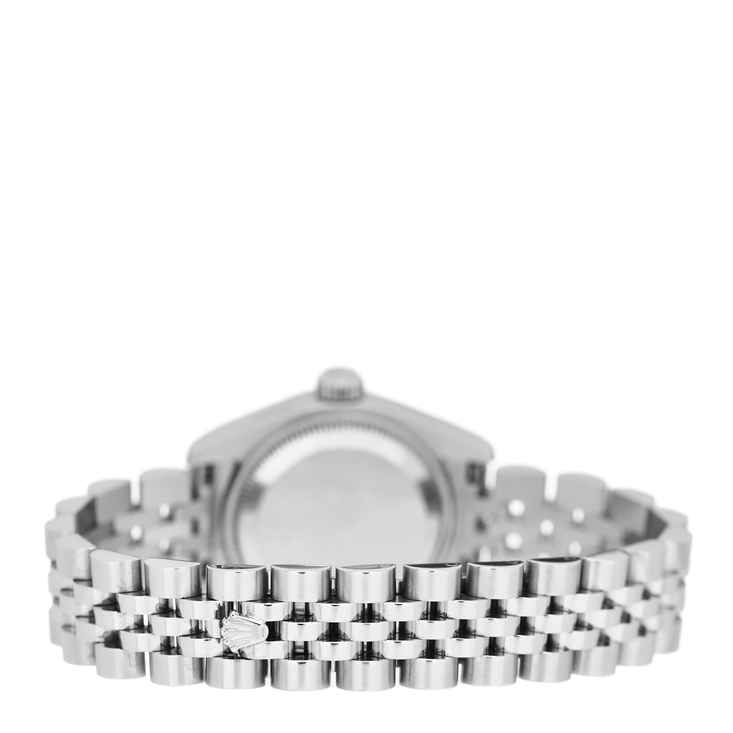 Stainless Steel 18K White Gold Diamond 26mm Oyster Perpetual Datejust Watch Silver Jubilee 179174