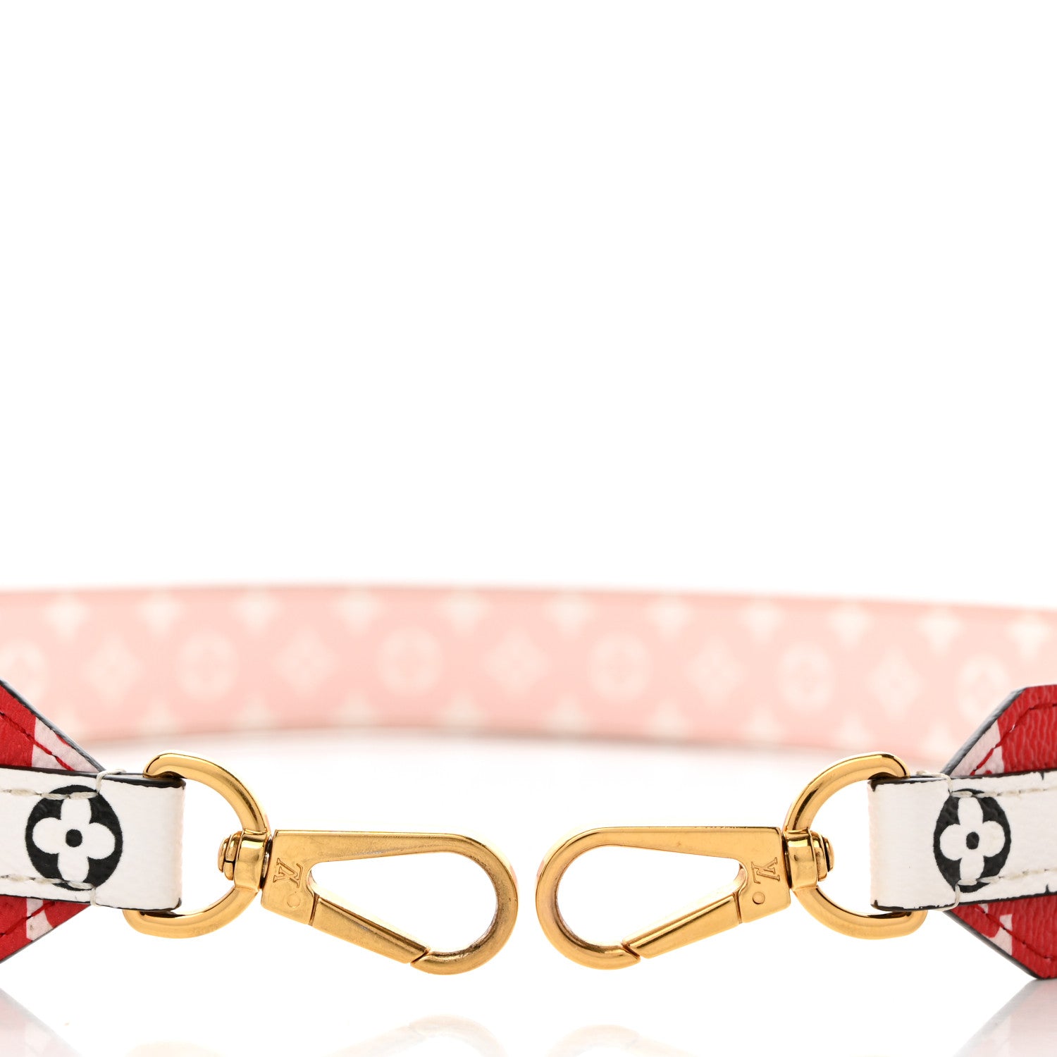 Louis Vuitton Monogram Giant Bandouliere Shoulder Strap Rouge 3 of 3