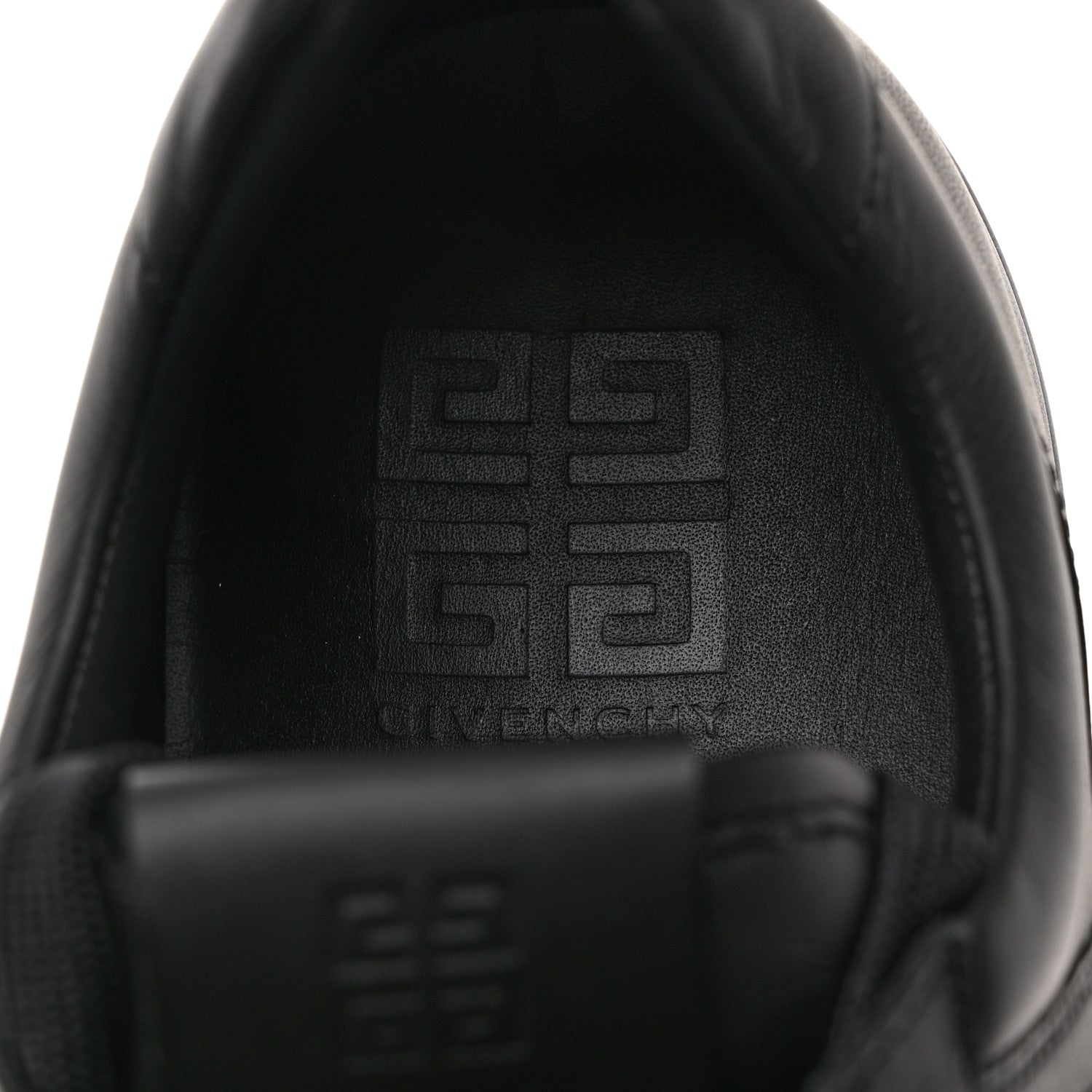 Givenchy Calfskin G4 Logo Embossed Mens Sneakers 44 Black 6 of 10