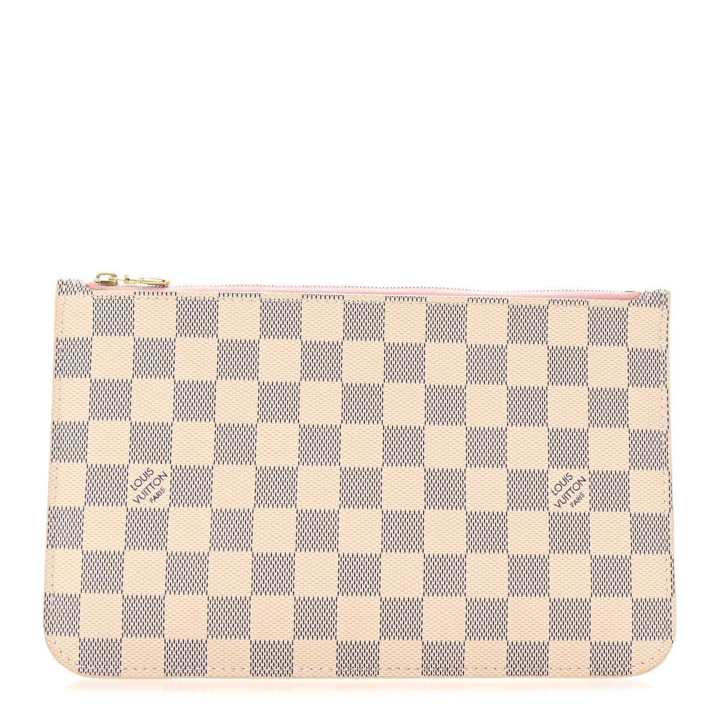 Damier Azur Neverfull MM GM Pochette Rose Ballerine