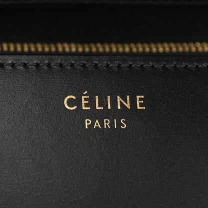 Celine Box Calfskin Medium Classic Box Flap Bag Black 6 of 11
