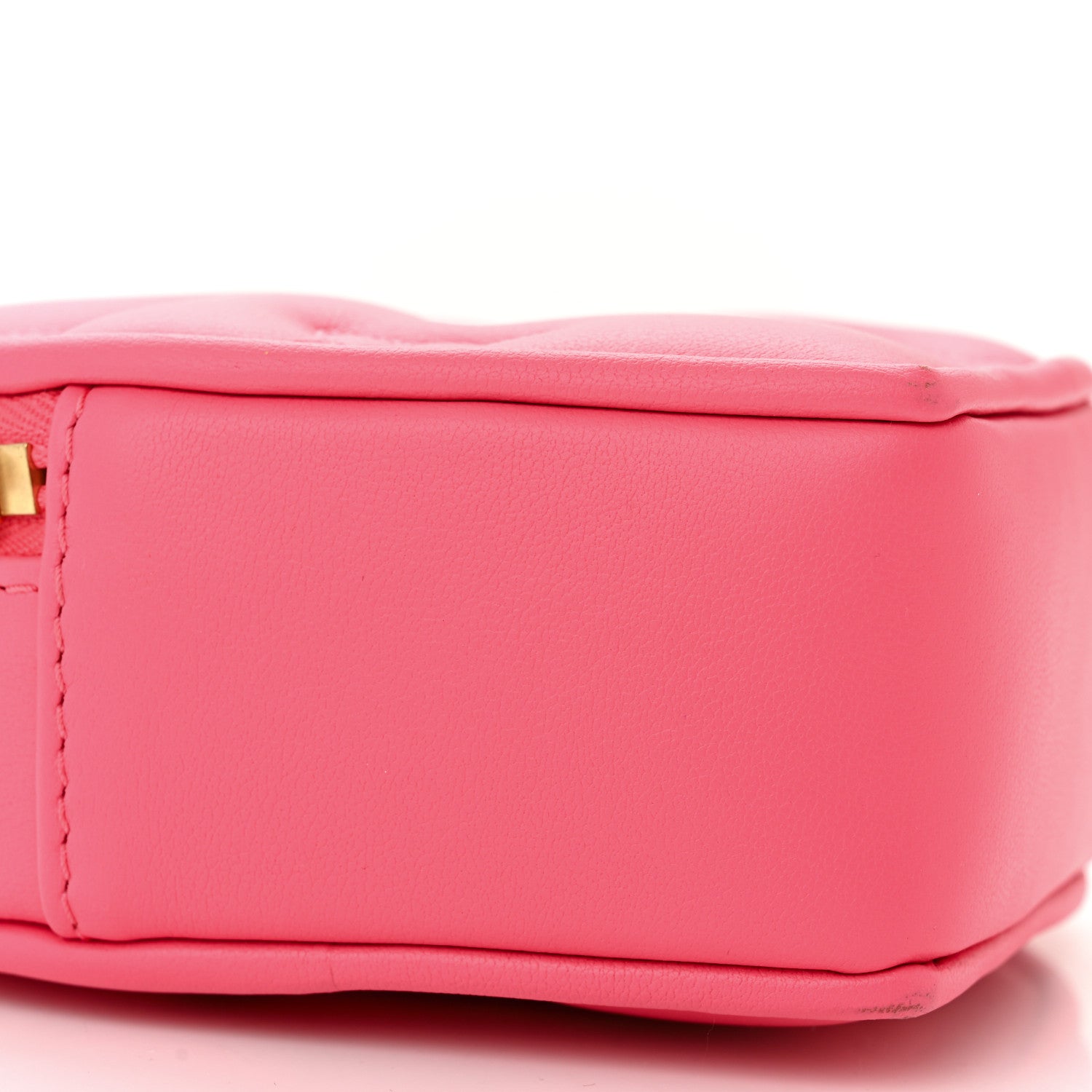 Louis Vuitton Calfskin Embroidered Monogram Pop My Heart Bag Pouch Dragon Fruit Pink 8 of 10