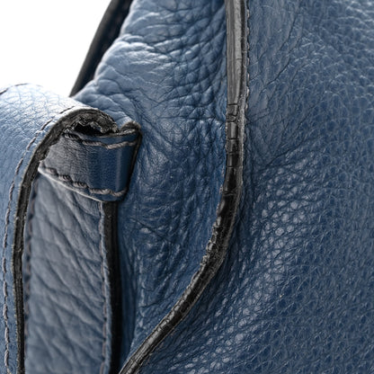 Chloe Calfskin Medium Marcie Round Crossbody Bag Royal Navy 16 of 17
