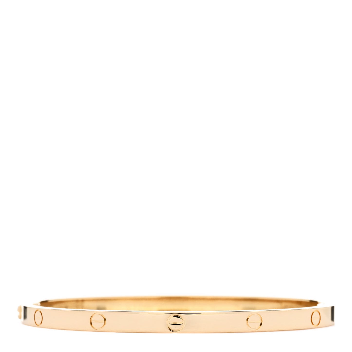 18K Yellow Gold Small LOVE Bracelet 15
