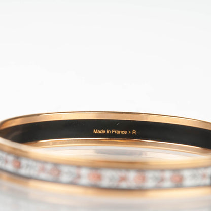 Hermes Enamel Printed Narrow Festival des Amazones Bracelet 65 4 of 6
