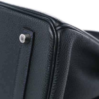 Hermes Togo Birkin 35 Bleu Ocean 11 of 13