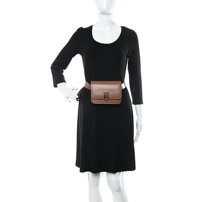 Burberry Calfskin TB Belt Bag Malt Brown 2 of 9