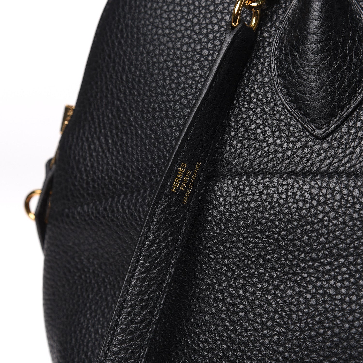 Hermes Taurillon Clemence Bolide 35 Black 7 of 11