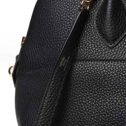 Hermes Taurillon Clemence Bolide 35 Black 7 of 11