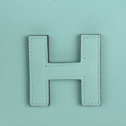 Hermes Veau Swift Jige Elan 29 Clutch Bleu Atoll 2 of 13